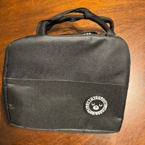Portable Insulated Lunch Bag Black Bear Logo NEW